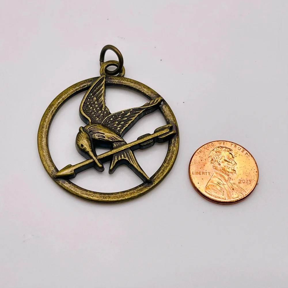 Collectible Bronze Hunger Games MockingJay Medallion by Lion’s Gate Films